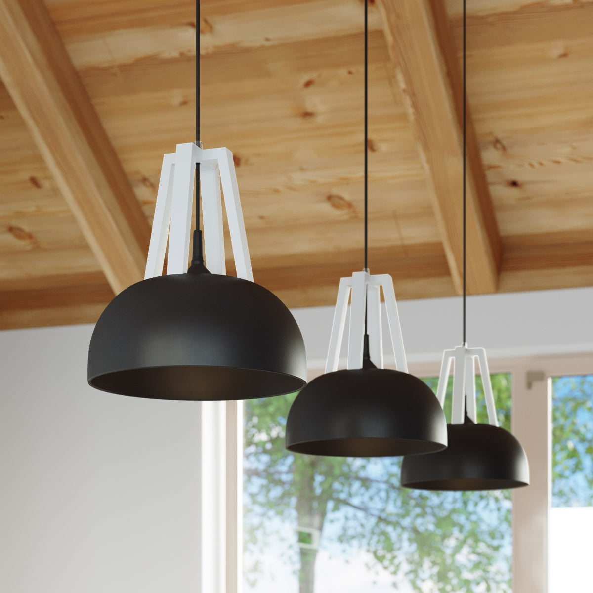 hanglamp-casco-zwart-wit