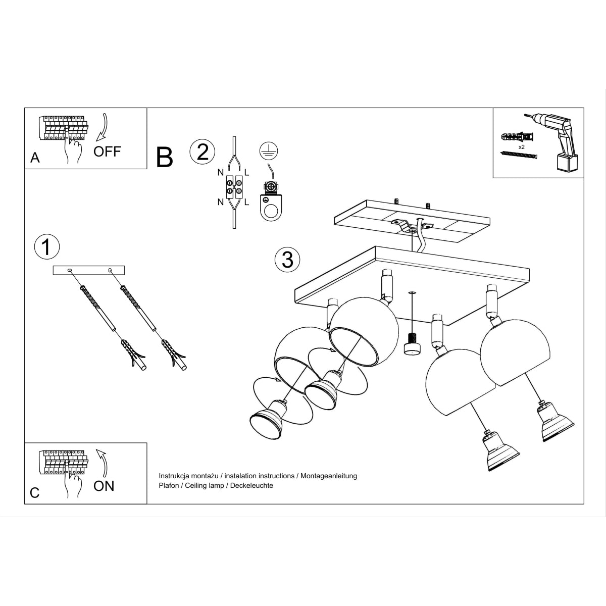 plafondlamp-oculare-4-wit