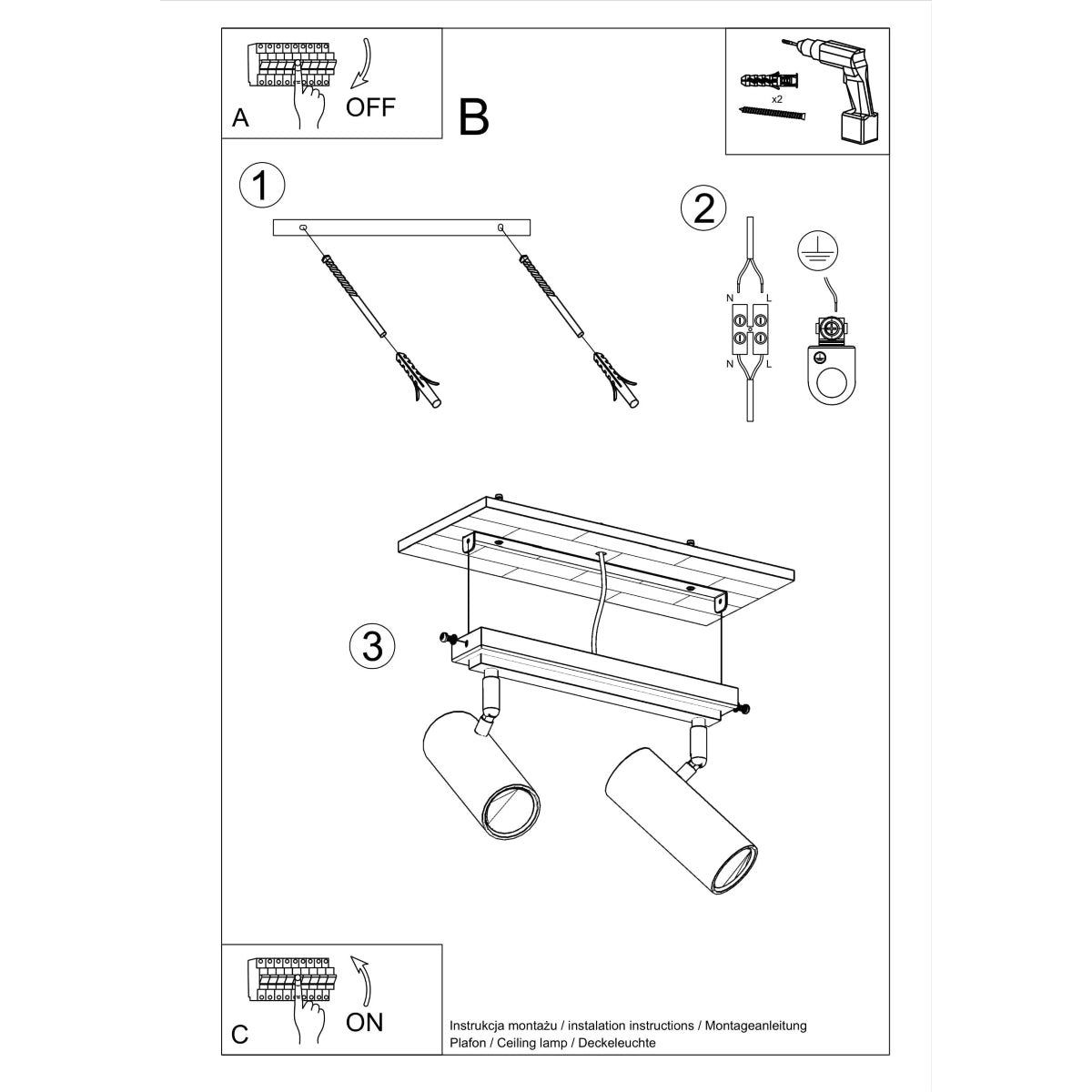 plafondlamp-direzione-2-wit