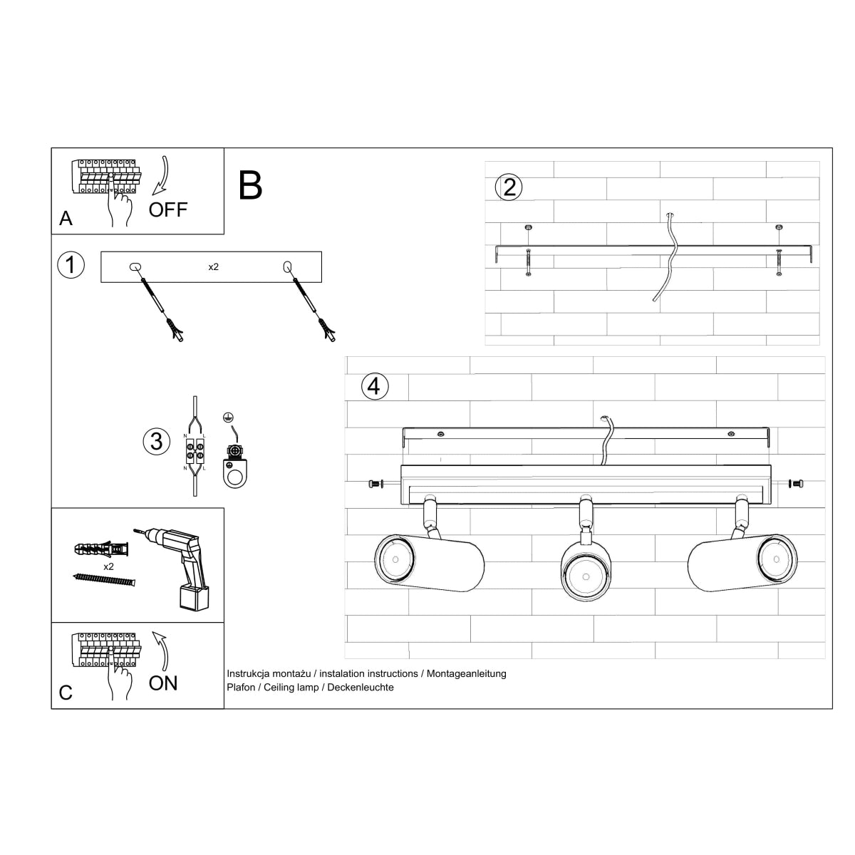 plafondlamp-direzione-3-zwart