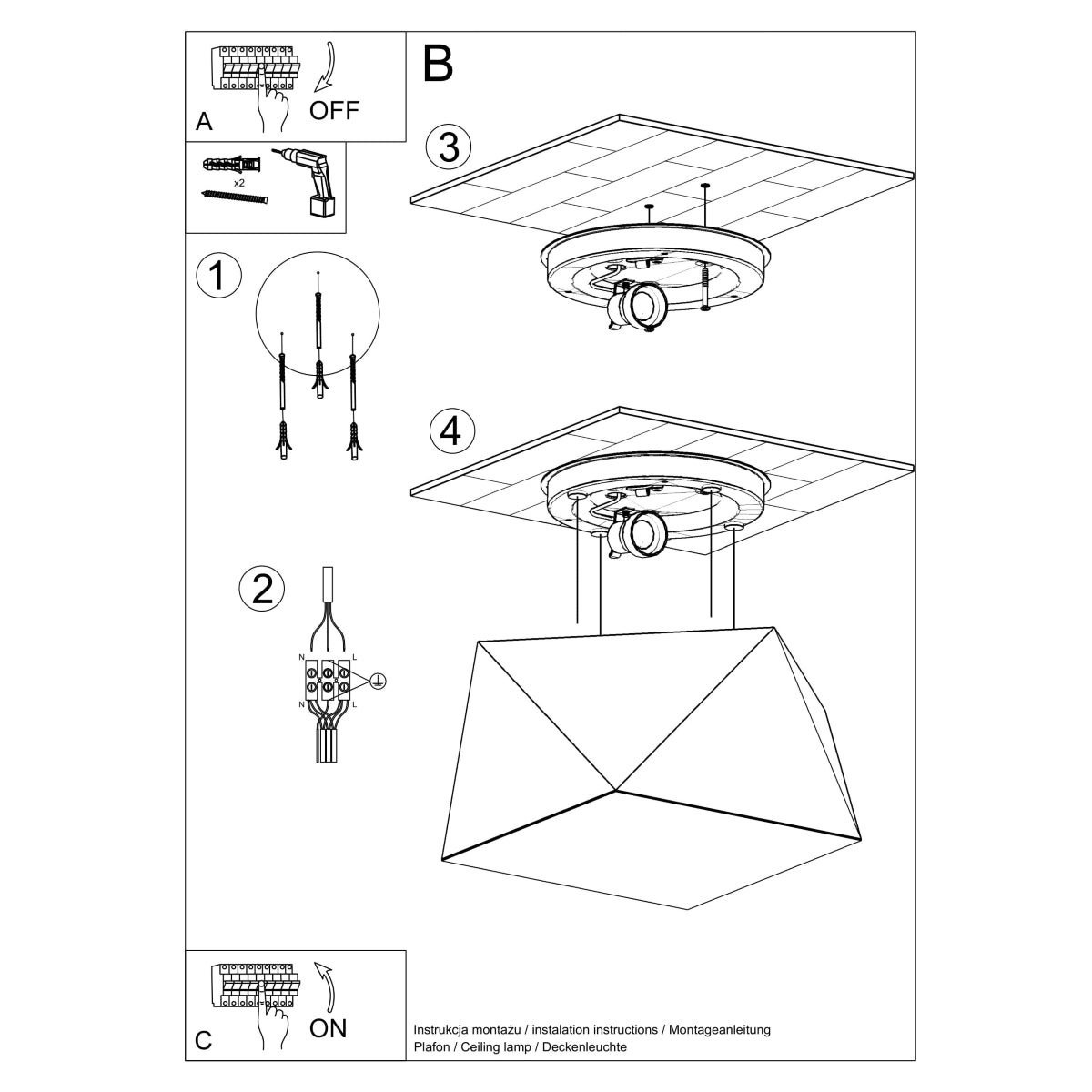 plafondlamp-hexa-25-wit