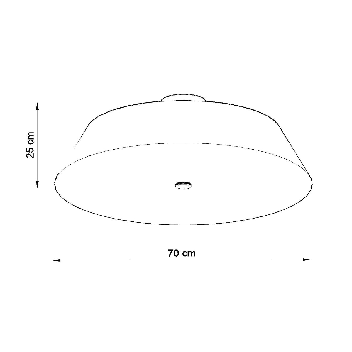 plafondlamp-vega-70-wit