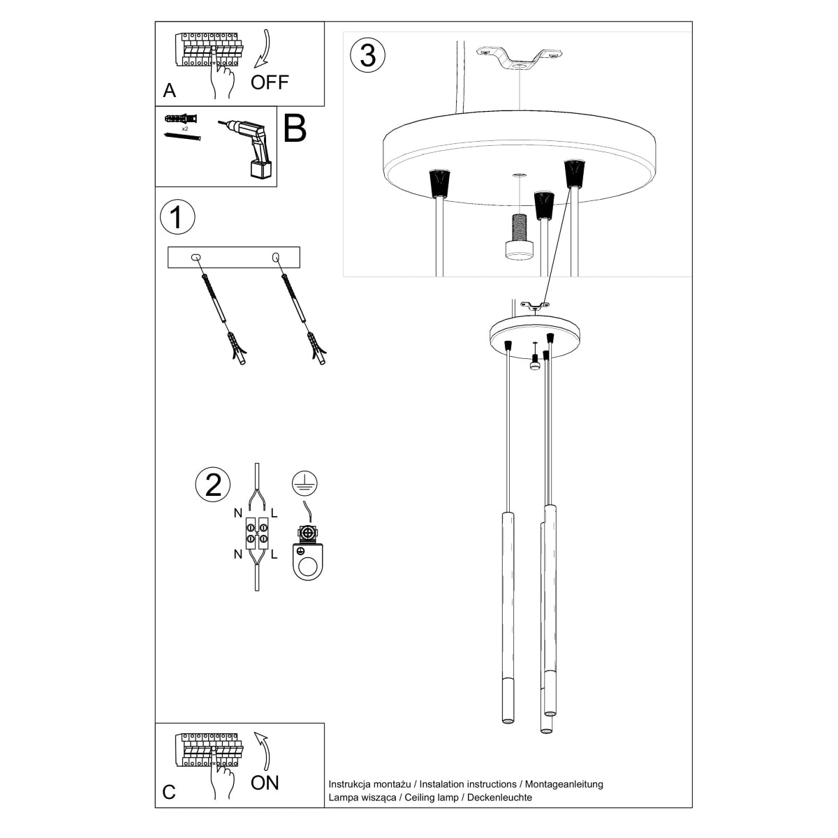 hanglamp-mozaica-3p-zwart-goud