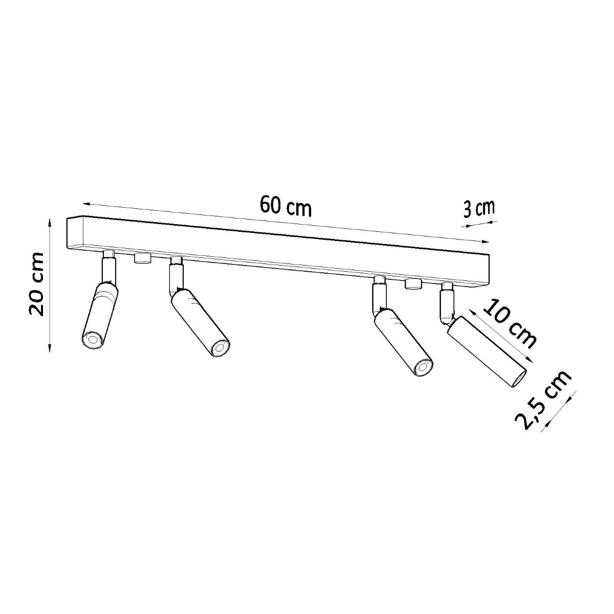 plafondlamp-eyetech-4-zwart