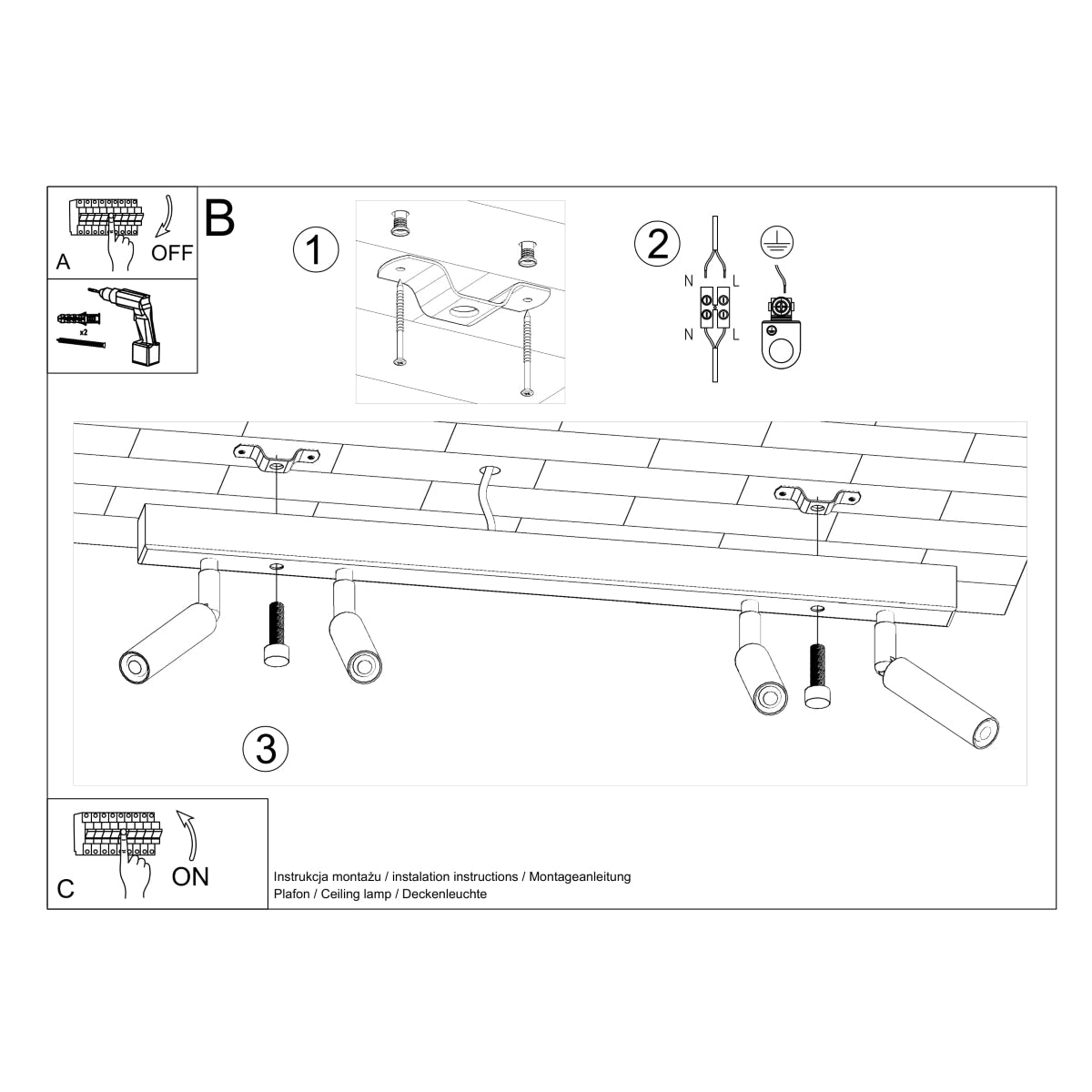 plafondlamp-eyetech-4-wit