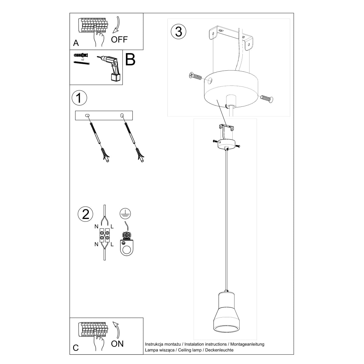 hanglamp-qubic-zwart