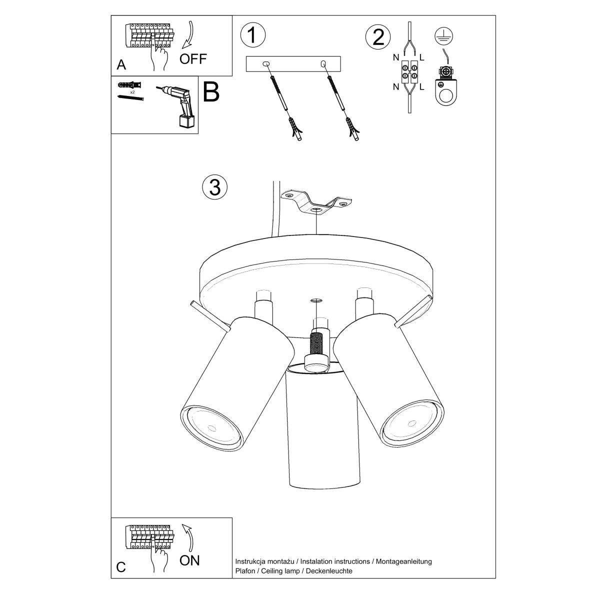 plafondlamp-ring-3p-zwart