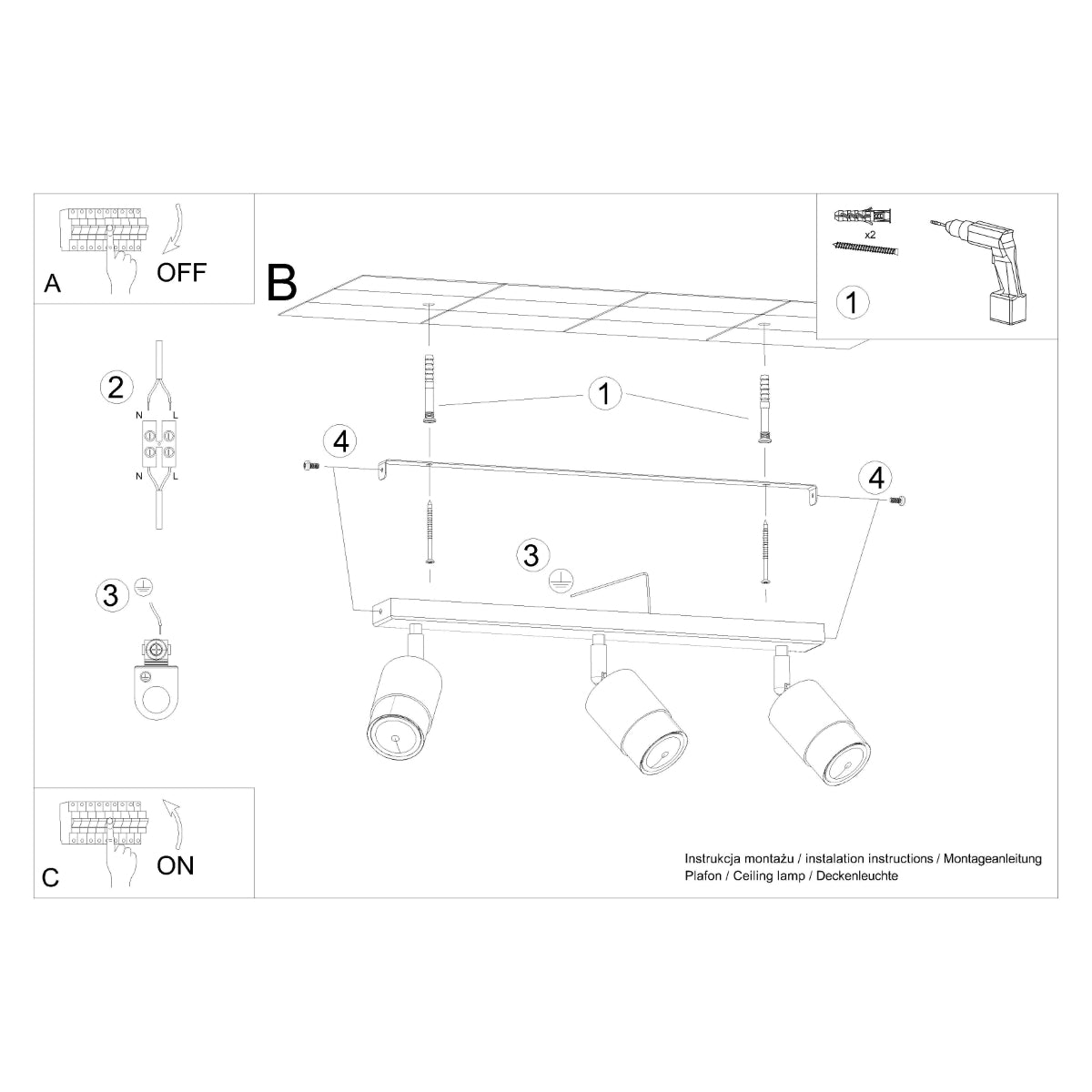 plafondlamp-nero-3-zwart-chroom