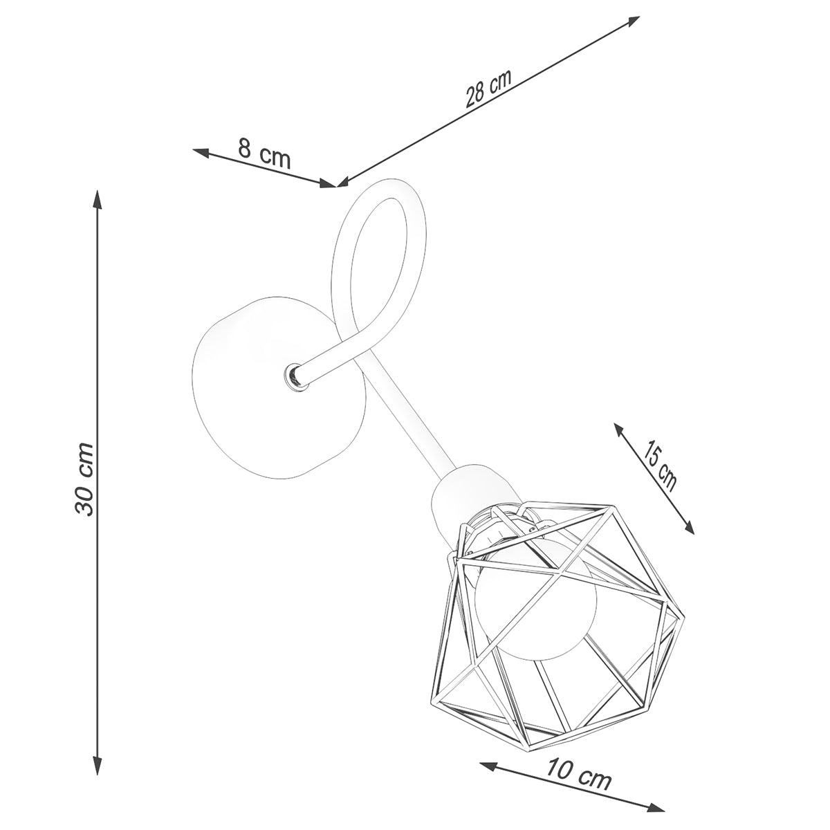 wandlamp-artemis-1s-zwart