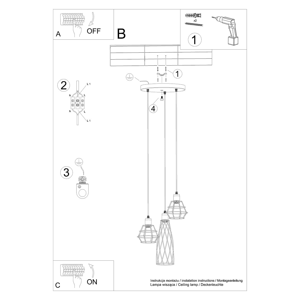 hanglamp-suba-3p-zwart