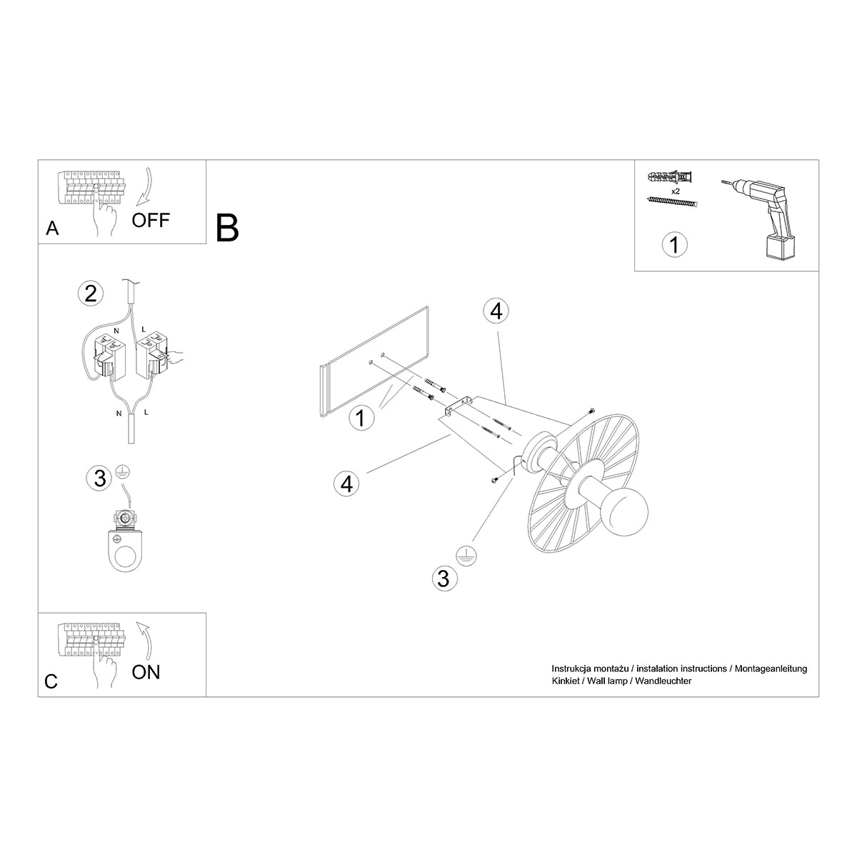 wandlamp-plafondlamp-sirkel-30-zwart