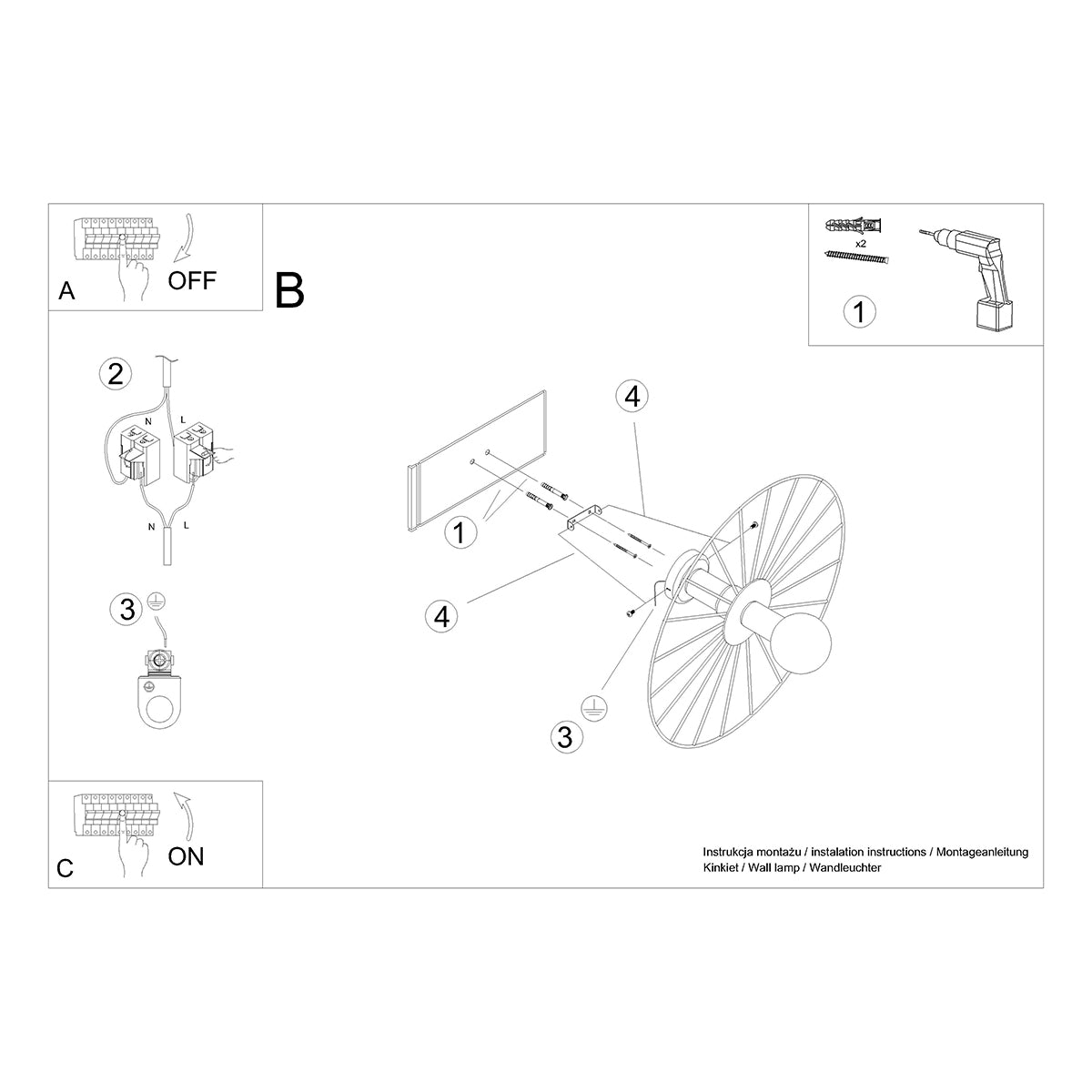 wandlamp-plafondlamp-sirkel-60-zwart