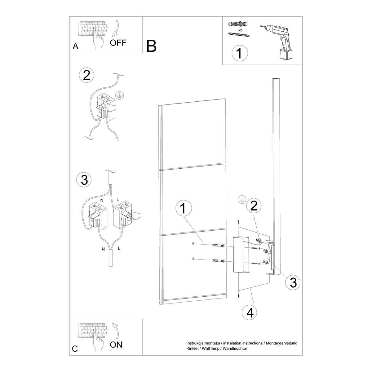 wandlamp-lahti-s-zwart-3000k