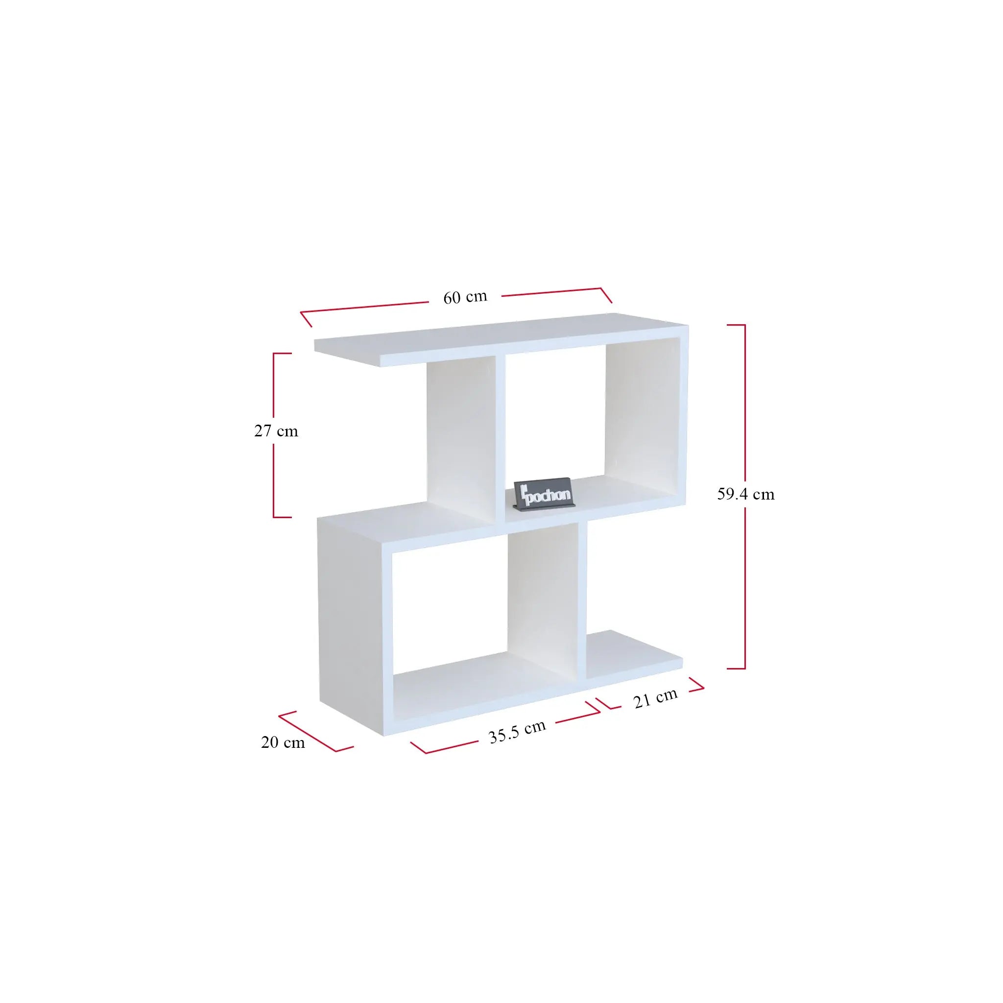 pochon-home-z-vorm-boekenkast-wit-60x60x20-bijzettafel-boekenplank