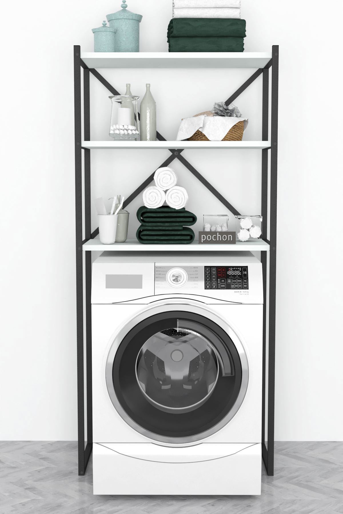 wasmachine-ombouw-wit