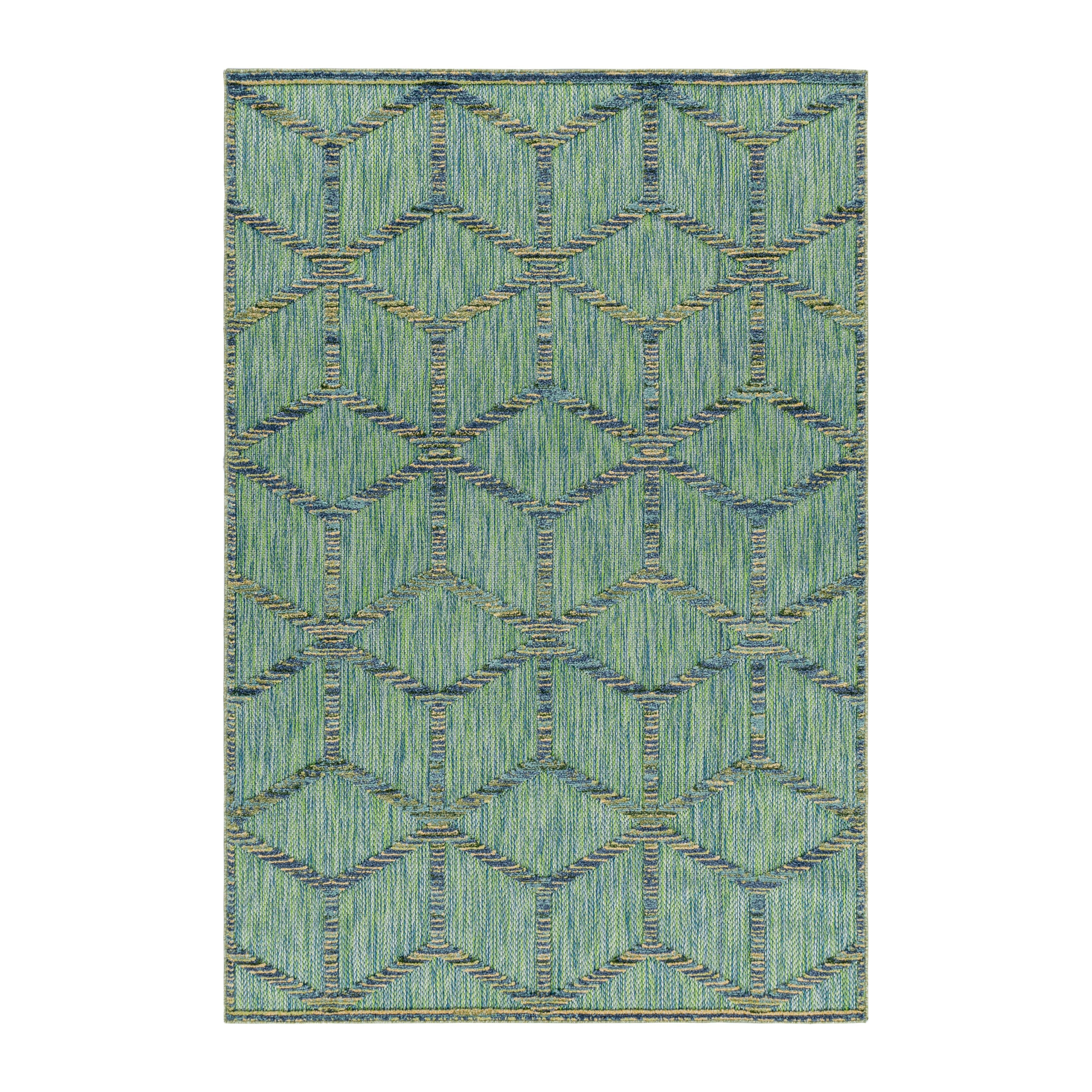 Tapijt Bahama - 120x170 - Scandinavisch - Groen  Pochon