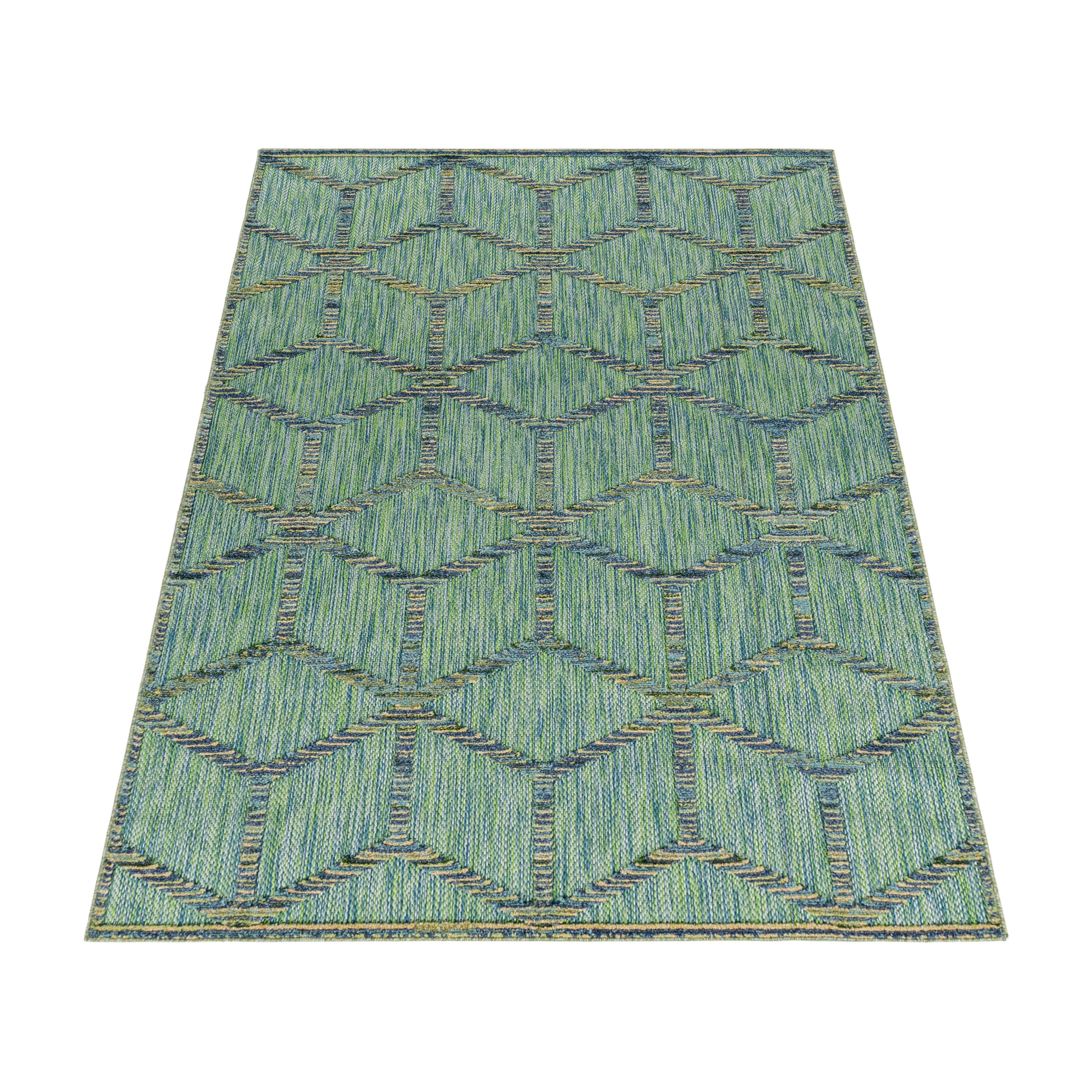 Tapijt Bahama - 120x170 - Scandinavisch - Groen  Pochon