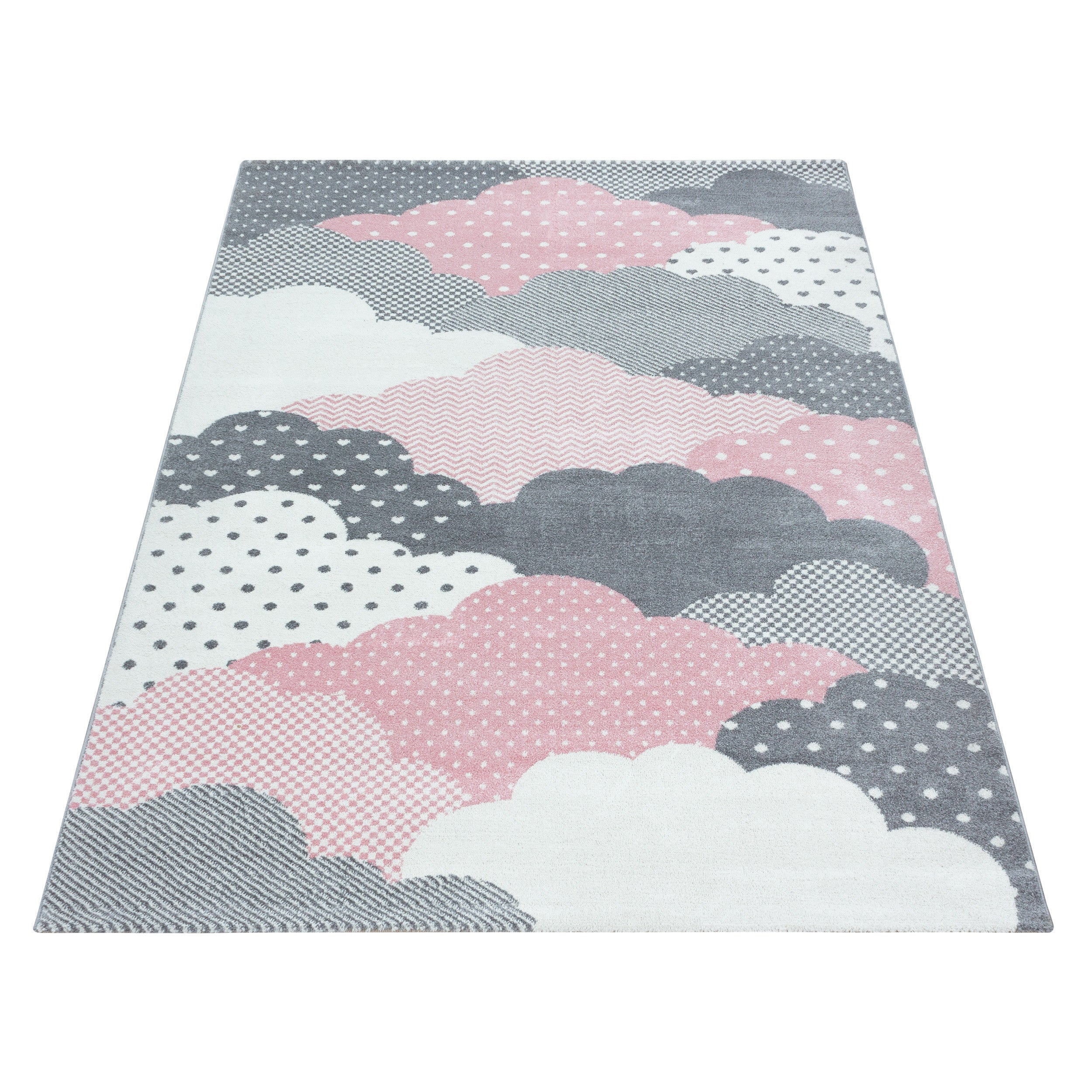 Tapijt Bambi - 80x150 - Wolken - Roze  Pochon