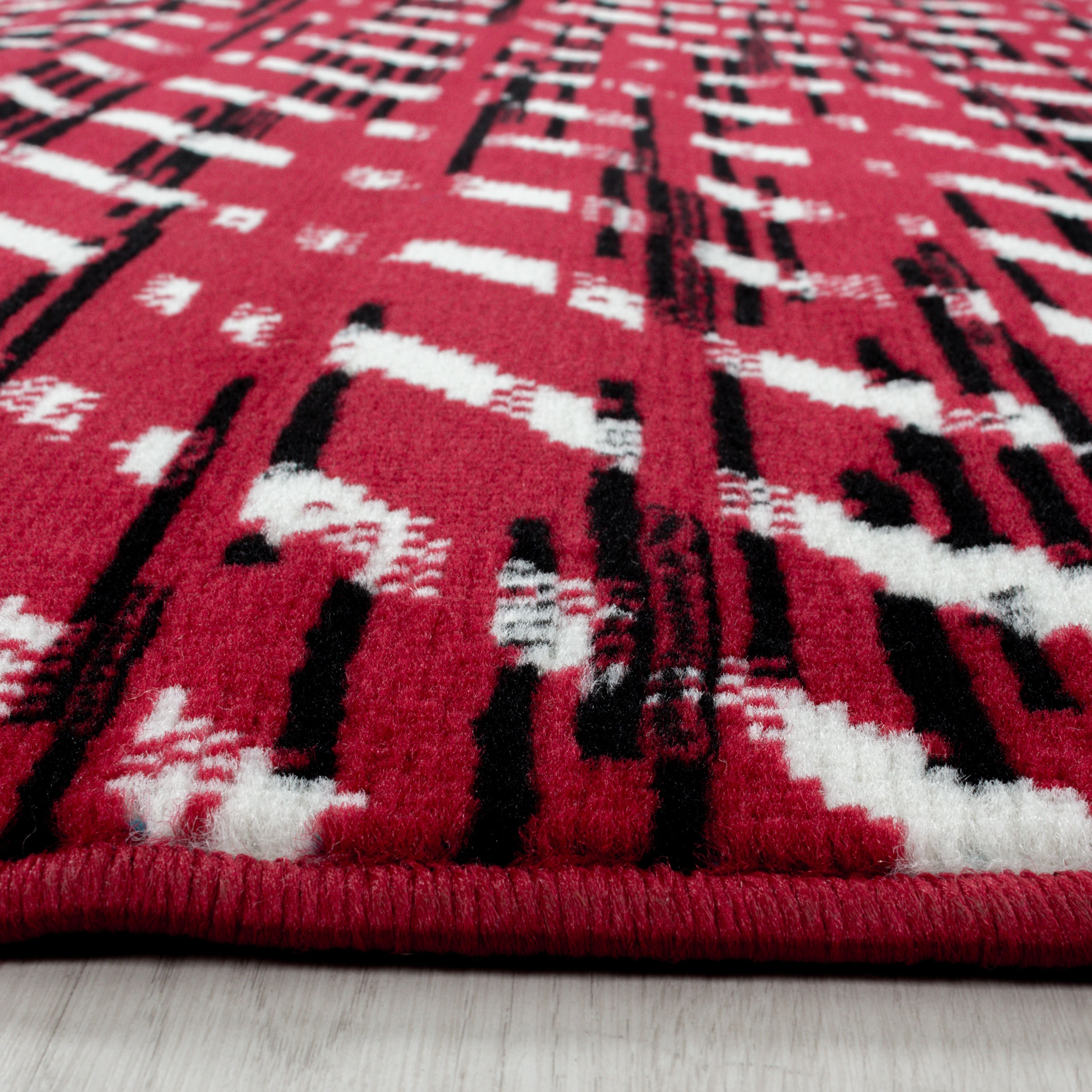 Tapijt Base - 60x100 - Geometrisch - Rood  Pochon