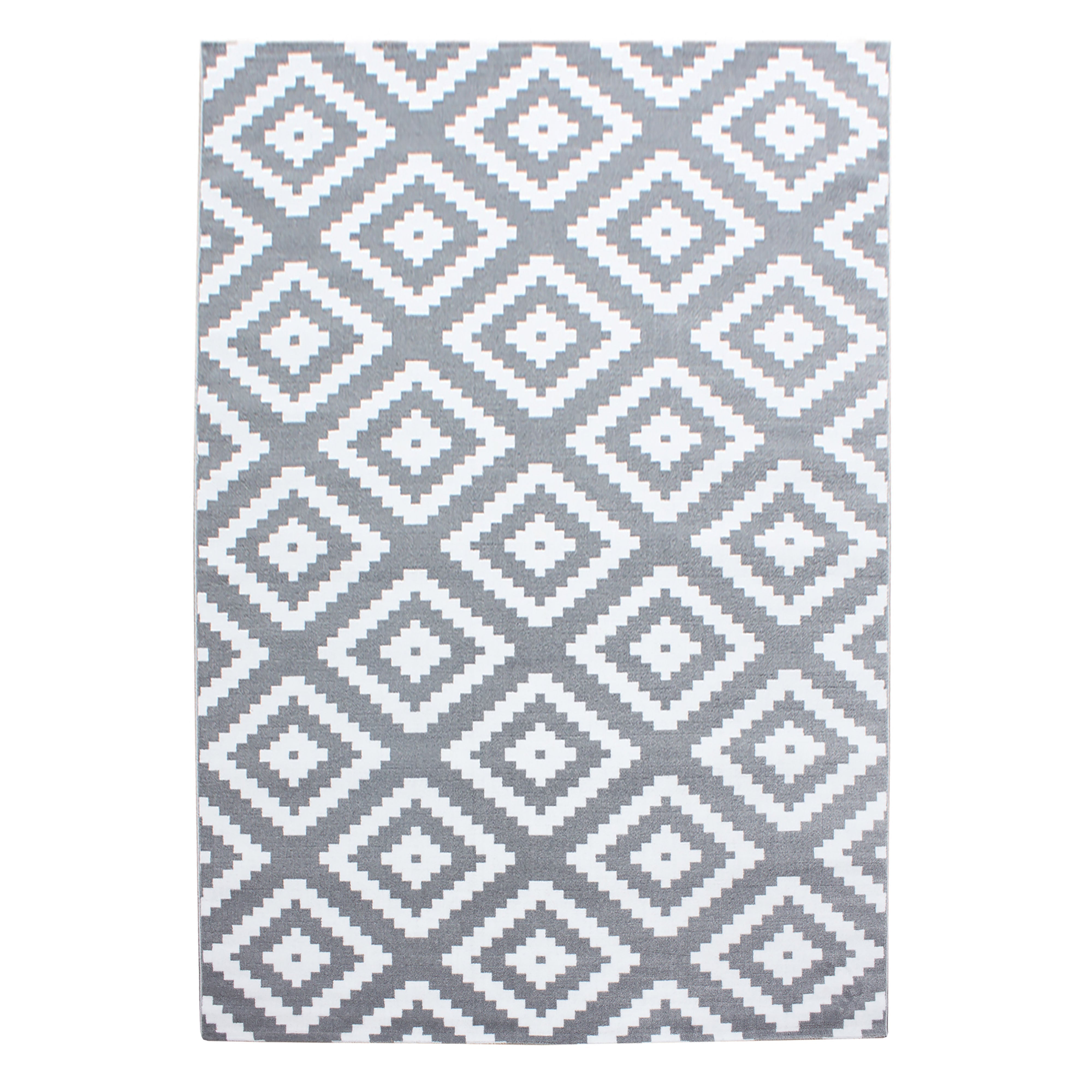 Tapijt Plus - 120x170 - Geometrisch - Grijs  Pochon