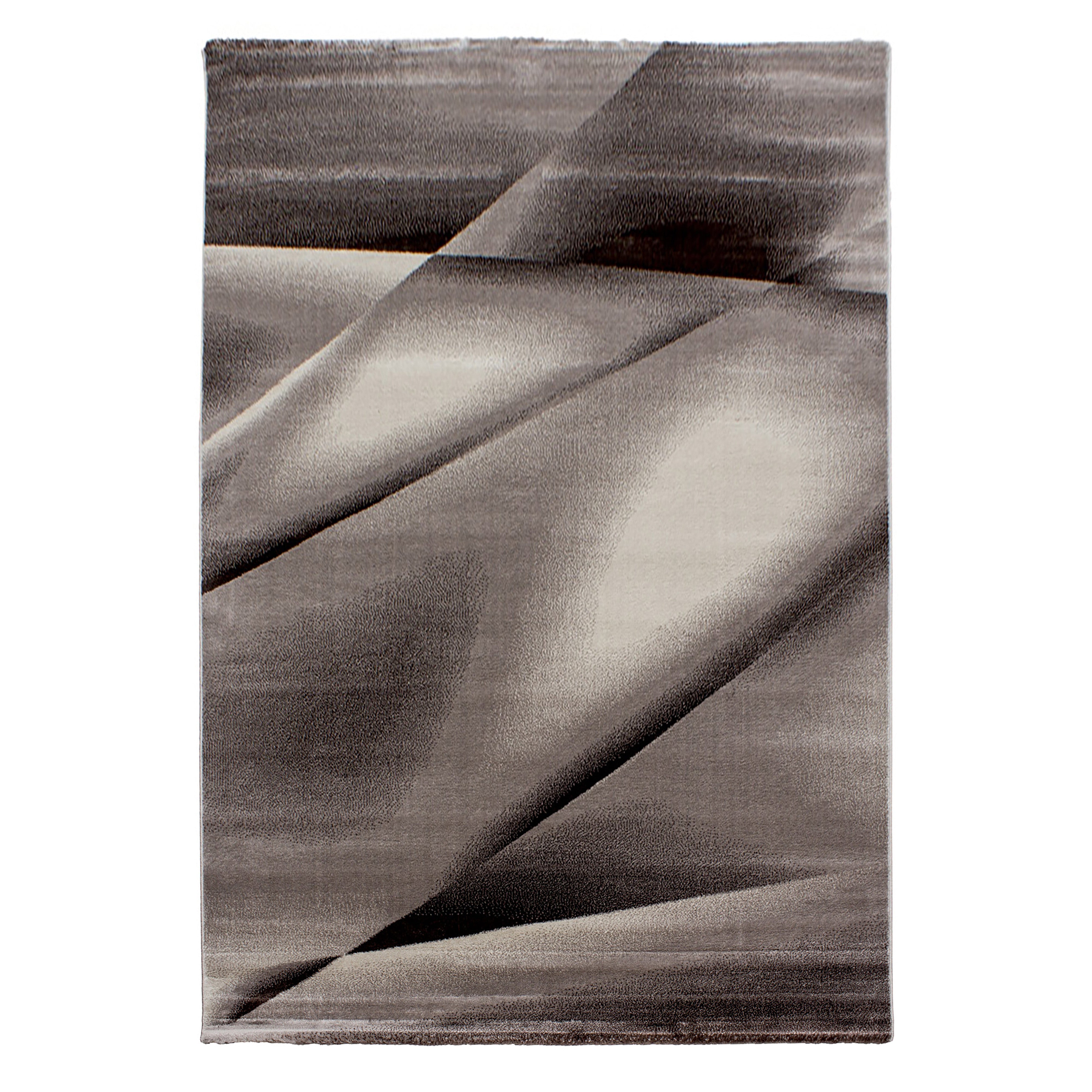 Tapijt Miami - 140x200 - Abstract - Bruin  Pochon