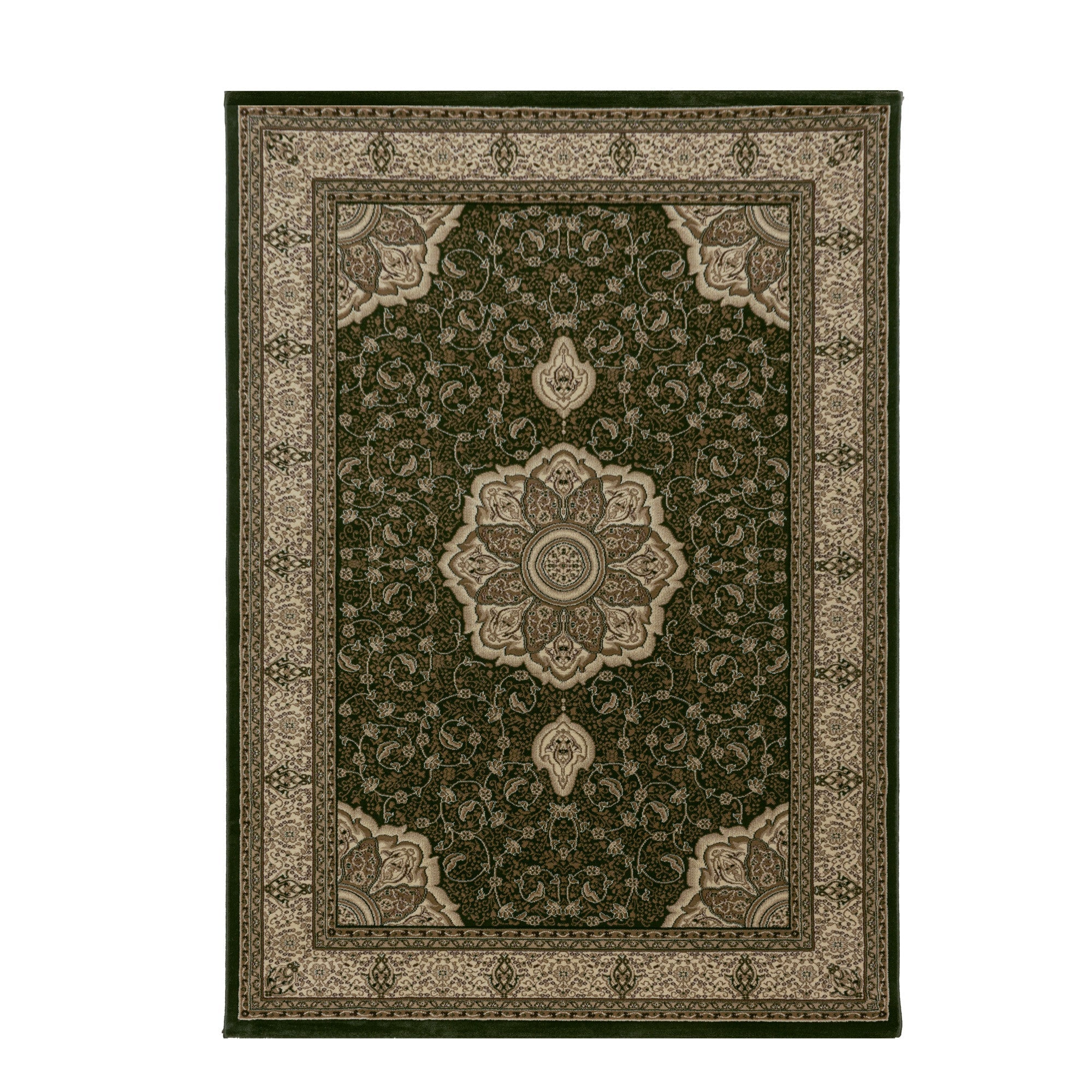 Tapijt Kashmir - 240x340 - Oosters - Groen  Pochon