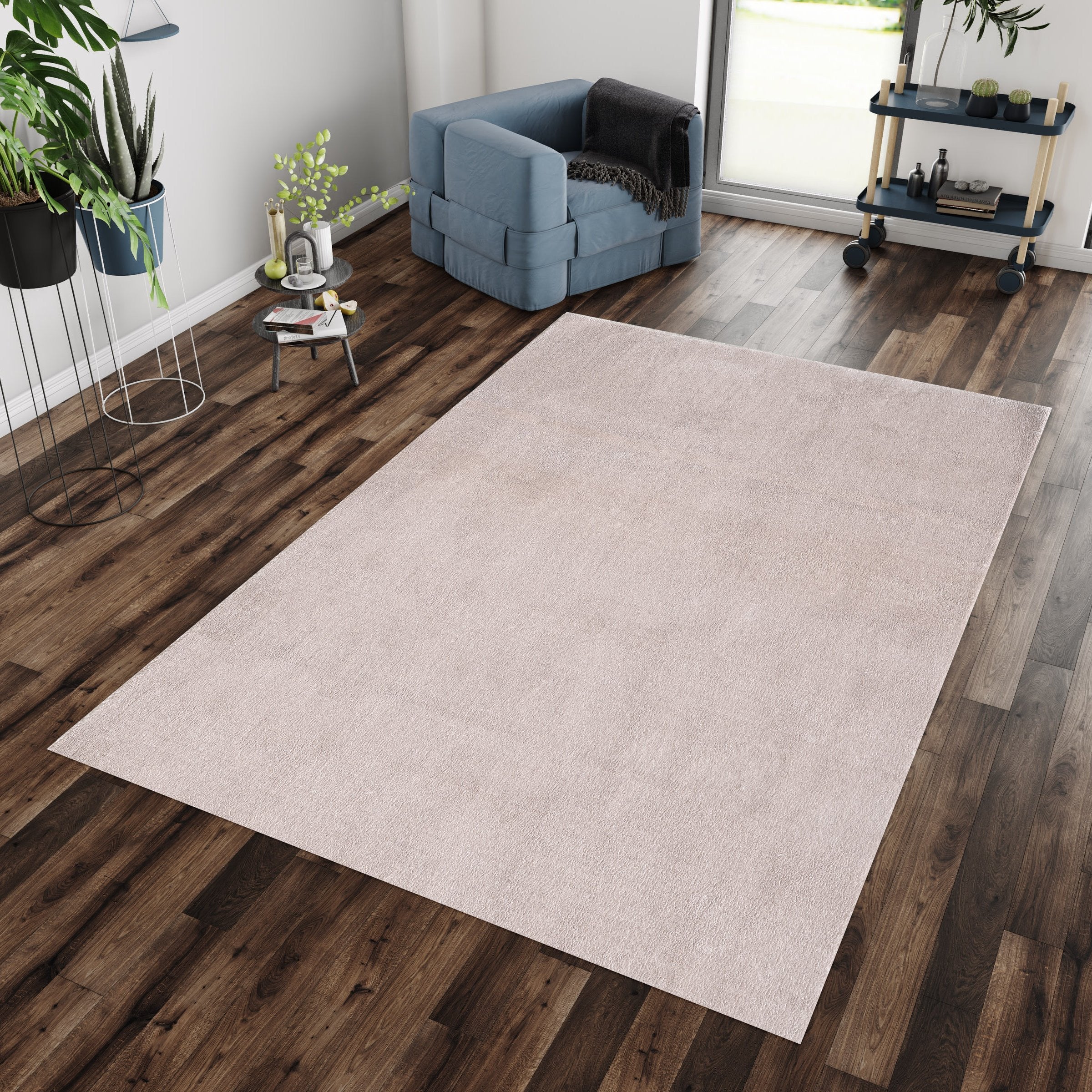 Tapijt Catwalk - 200x300 - Effen - Beige  Pochon