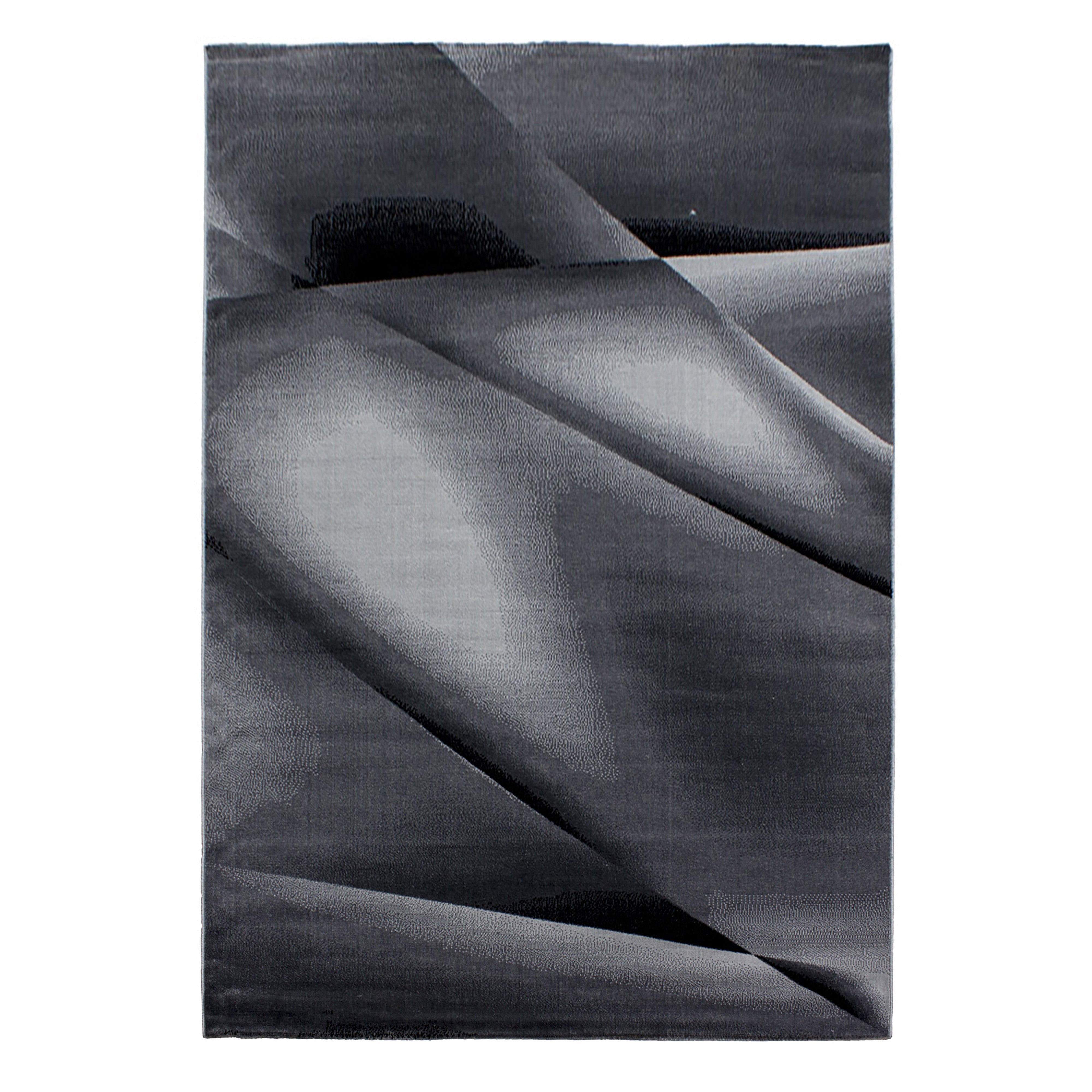 Tapijt Miami - 140x200 - Abstract - Zwart  Pochon